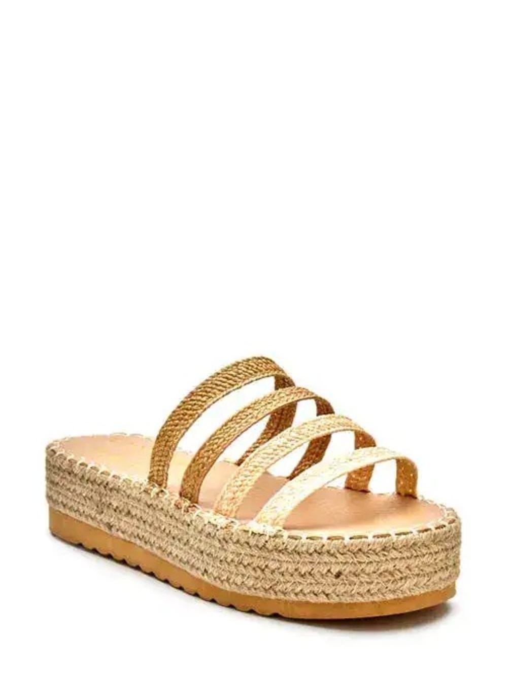 L Space Matisse Raffia Platform Sandal